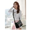 Patchwork Embossed Mom Bag New Large Capacity Shoulder Bag Crossbody Bag Korean Fashion Trendy Casual Bag Women