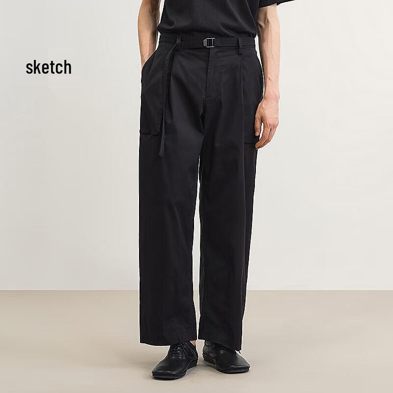 

CROQUIS Men s 2025 Summer Loose Straight Casual Pants XL