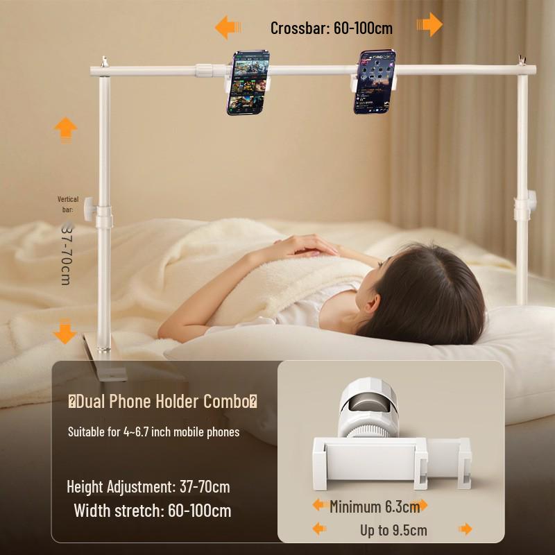 Bedside Tablet & Phone Holder for Comfortable Viewing