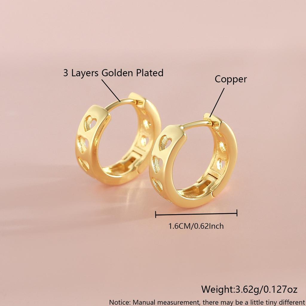 Smooth Surface Stud Design, Versatile Ear Pins with A Simple and Elegant Style, Fashionable and Creative Ear Jewelry