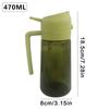 2-In-1 Dark Glass Oil Sprayer Olive Oil Dispenser Black Lightproof Oil Sprayer For Cooking Salads And Barbecues Barbecue Tools