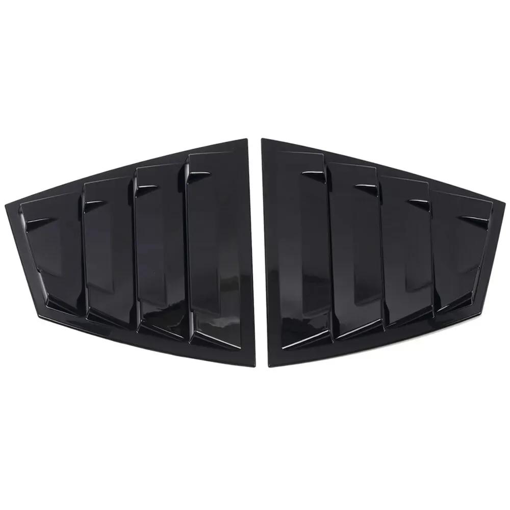 

Для Subaru WRX STi 2015-2025 Автомобильные задние жалюзи Боковая крышка-шторка Накладка Наклейка Вентиляционное отверстие Воздухозаборник ABS Аксессуары из углеродного волокна ABS