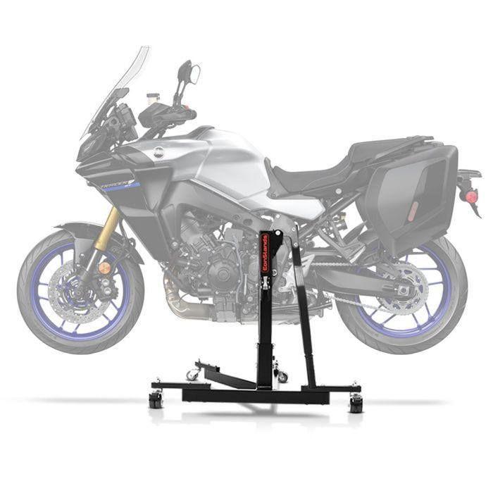 Central Motorcycle Lift - ConStands Power-Evo - Compatible Yamaha Tracer 9/GT - Capacity 300 Kg - Black