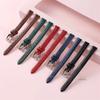8mm 10mm 12mm 14mm 16mm Weiches Leder Uhrenarmbänder Schlankes Lederarmband Damen Mode-Uhrenarmband Armbanduhren Ultradünnes Armband