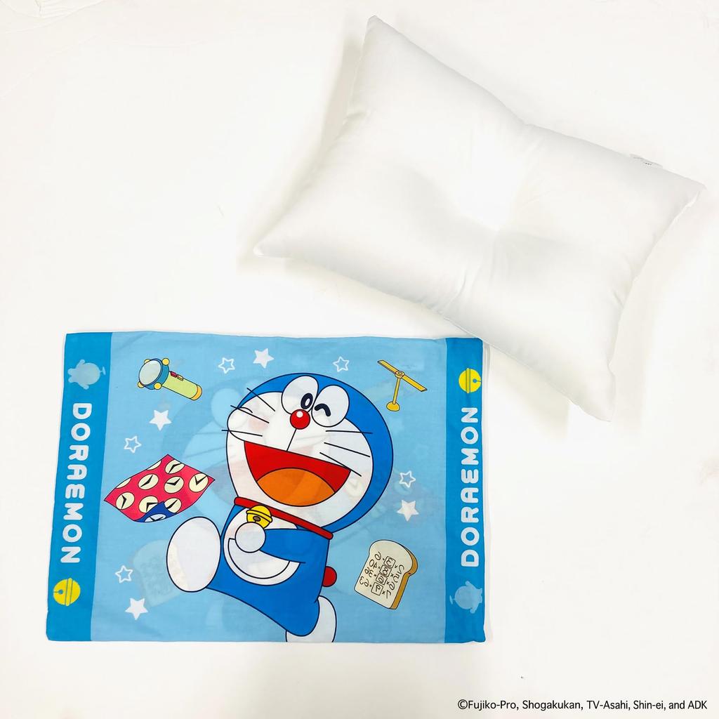 MORIPiLO Morishita Pillow Cover Doraemon 40x30cm Washable Shogakukan Character Goods Blue 4621228 Children's Approx.