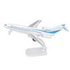 22cm Alloy Airplane Model Diecast Airliner Model with Light Sound for Room Decoration