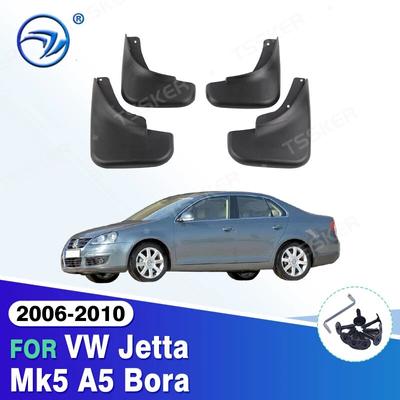 VW Jetta Mk5 A5 Bora 2006-2010 İçin Çamurluklar Sıçratma Korumaları Ön Arka Çamurluk Çamurluklar 2007 2008 2009 2011 Çamurluk Seti Çamurluklar