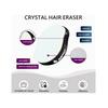 Crystal Rubber Mg-Bl-001 Épilation indolore et répétable Noir