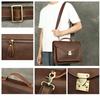High-end Genuine Leather Men's Briefcase, Business Trip Handbag, Computer Bag, Single-shoulder Crossbody Bag