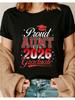 2026 Graduation Proud Aunt Tshirt Loose Fit Round Neck Shirt Suitable for Dad Mom Parents Friends Family Gifts 2026 Grad