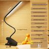 Black LED Desk Lamp with Eye Protection for Dorms and Bedrooms