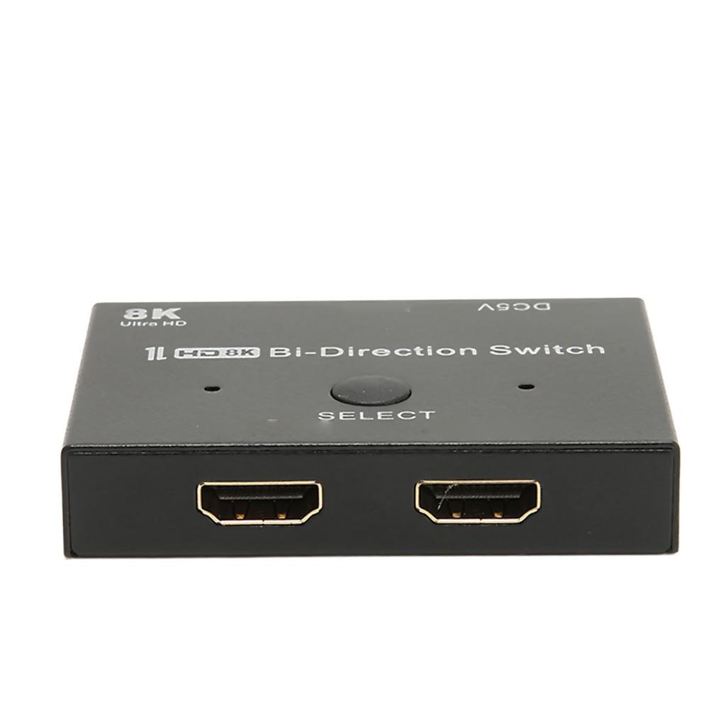 HD Multimedia Interface Directional Switch 8K At 60Hz 4K At 120Hz 1 In 2 Out Bi Direction Splitter