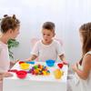 Counting Sorting Game Animal Puzzle Toy Educational Color Sorting Bowl Toy  Children'S Gift