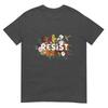 Resist Floral Anti Trump Political Protest TShirt
