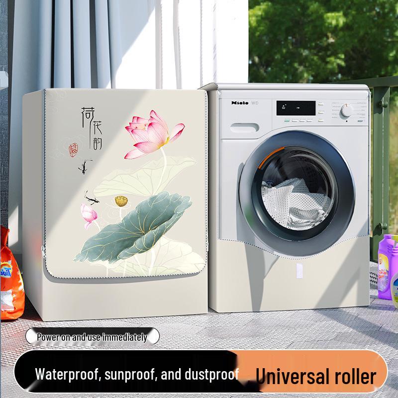 Waterproof Sunproof Cover for 10kg Fully Automatic Washing Machines