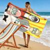 Anime Digital Family 2D Flat Print Beach Towel, Large Soft Quick Dry Towel for Beach Camping Swimming.MSTJ0918180