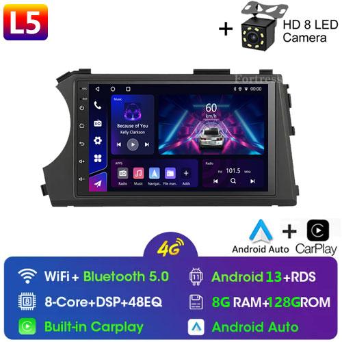 Car Radio Android 12 Carplay GPS 4G For Ssangyong Kyron Actyon 2005 2006 2007 2008 2009 2010-2013 Bluetooth Multimedia Player
