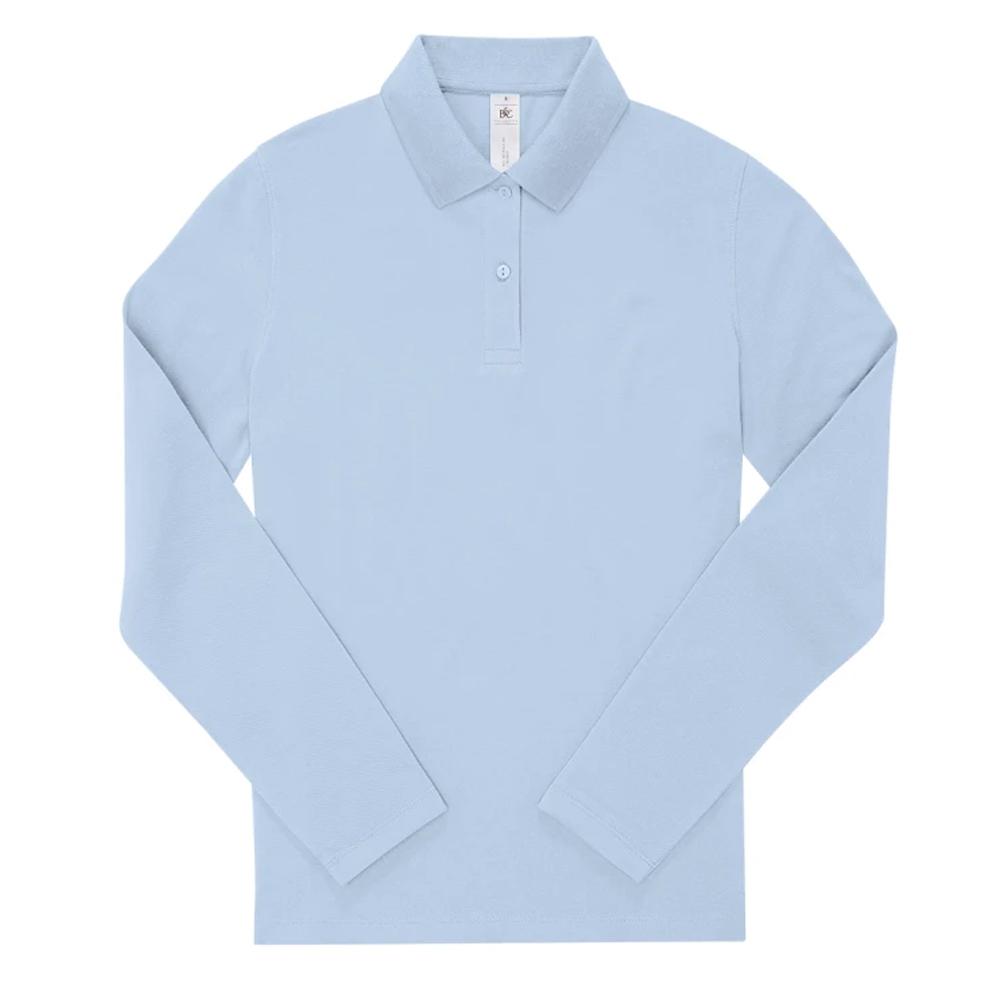 B&C Womens/Ladies My Polo 180 Long-Sleeved Polo Shirt