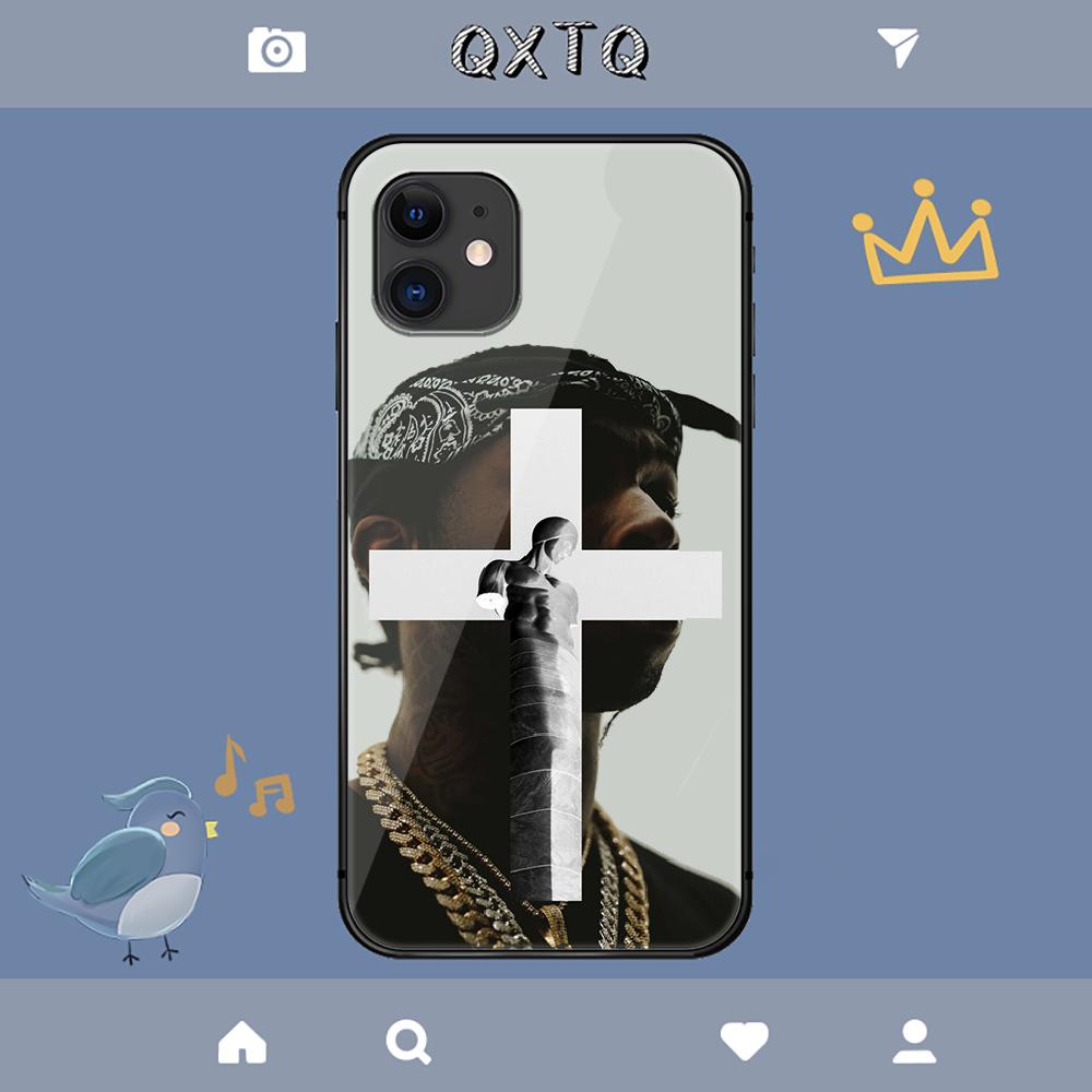 Pop Smoke Hülle für iPhone Samsung Galaxy Redmi Note S 17 16 15 14 13 20 24 25 54 Pro Max Ultra Fe Hartglasabdeckung