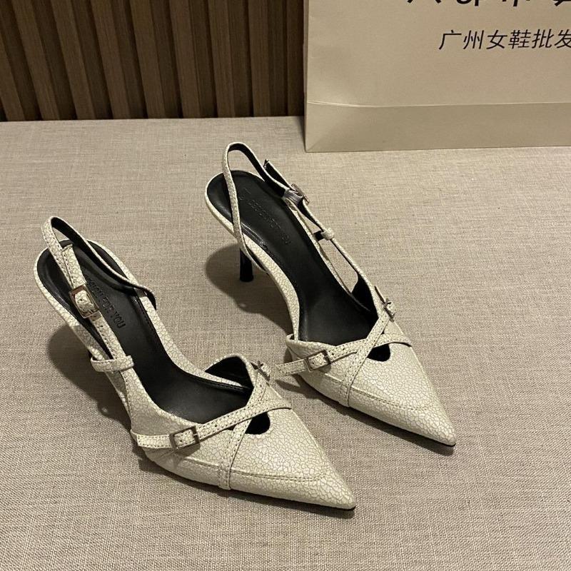 Fashion Hot Selling 2025 New Women's Jeans Heeled Sandals Pointed High Heel  Lady Shoes Beautiful Women High Heels Shoes Sandalias Mujer