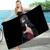 Classic Anime N-Naruto-S-Akatsuki Microfiber Blanket Drying Beach Towels Oversized Printing Super Absorbent Pool Towel Blanket
