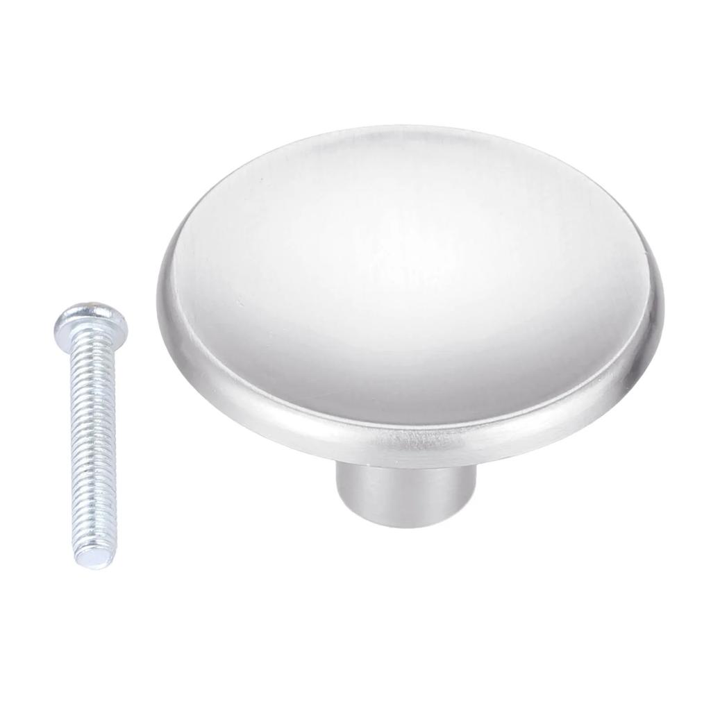 1pc 37mm Round Cabinet Handles and Knob with Screw Metal Furniture Handles Drawer Cupboard Pull Kitchen Door Handles Home Decor