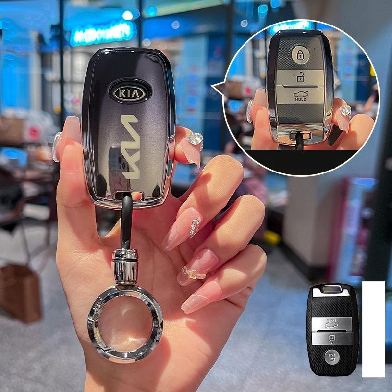 2026 Hot Car Sticker Car Key Case Cover for Kia K2 KX Rio Sorento K4 Cerato Forte Picanto Stonic Carnival Niro Morning Picanto E