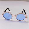 Fashion Dog Cat Pet Glasses Creative Trend Photography Round Frame Small Sunglasses Retro Cat Dog Sunglasses