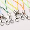 10Pcs/pack Polyester Phone Strap Lobster Clasp Phone Strap Doll String Keychain Phone Lanyard
