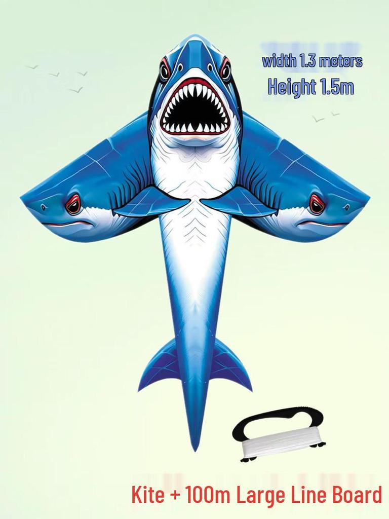 New Weifang Shark and Dolphin Kites - Easy-to-Fly Celebrity Kites