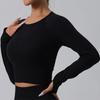 TK Seamless Solid Color Sports Set: Long Sleeve & Pants for Autumn/Winter Yoga & Fitness