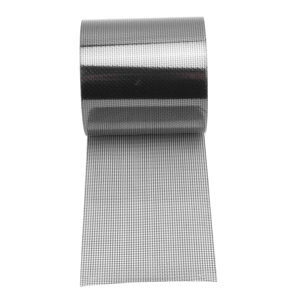 Window Screen Repair Tape 80mmx9.15m Transparent Self Adhesive Mesh Screen Repair Patch Black