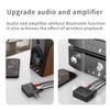 USB Bluetooth 5.4 Audio Receiver Adapter Wireless Stereo Music 3.5mm AUX RCA Support U-Disk Playback For Desktop Speaker Amp