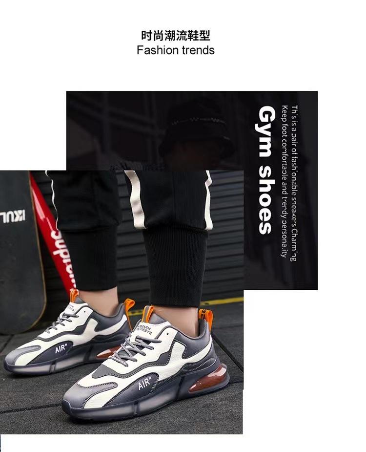 Leather Men's Shoes Comfortable Platform Sneakers for Men Casual Shoes Non Slip Wear-resistant Men Tennis Shoes Neakers Male