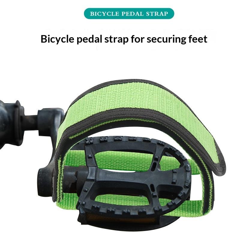 2Pcs Bicycle Pedal Straps Toe Clip Strap Belt Adhesivel Bike Pedal Tape Fixed Gear Cycling Fixie Cover