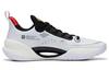 Li Ning Super Light V2 Basketball Shoes Men's Low Top White/Black/Red ABAT029-1