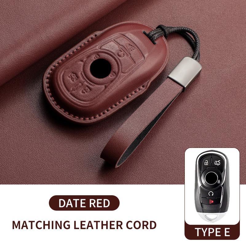Leather Car Flip Key Case Cover For Buick Lacrosse Envision Excelle Encore Regal Enclave Verano Sportback Tourx Cars Key Shell