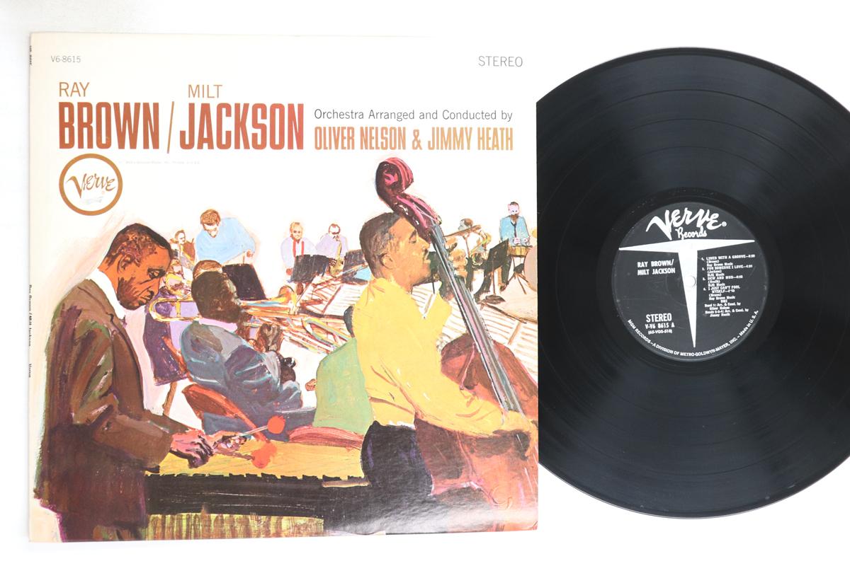 

LP Record RAY BROWN, MILT JACKSON - Ray Brown / Milt Jackson V68615 VERVE 1965 US Jazz Used