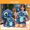 Stitch Plyschleksak Med Kort Plyschmaterial För Barn Och Samlare