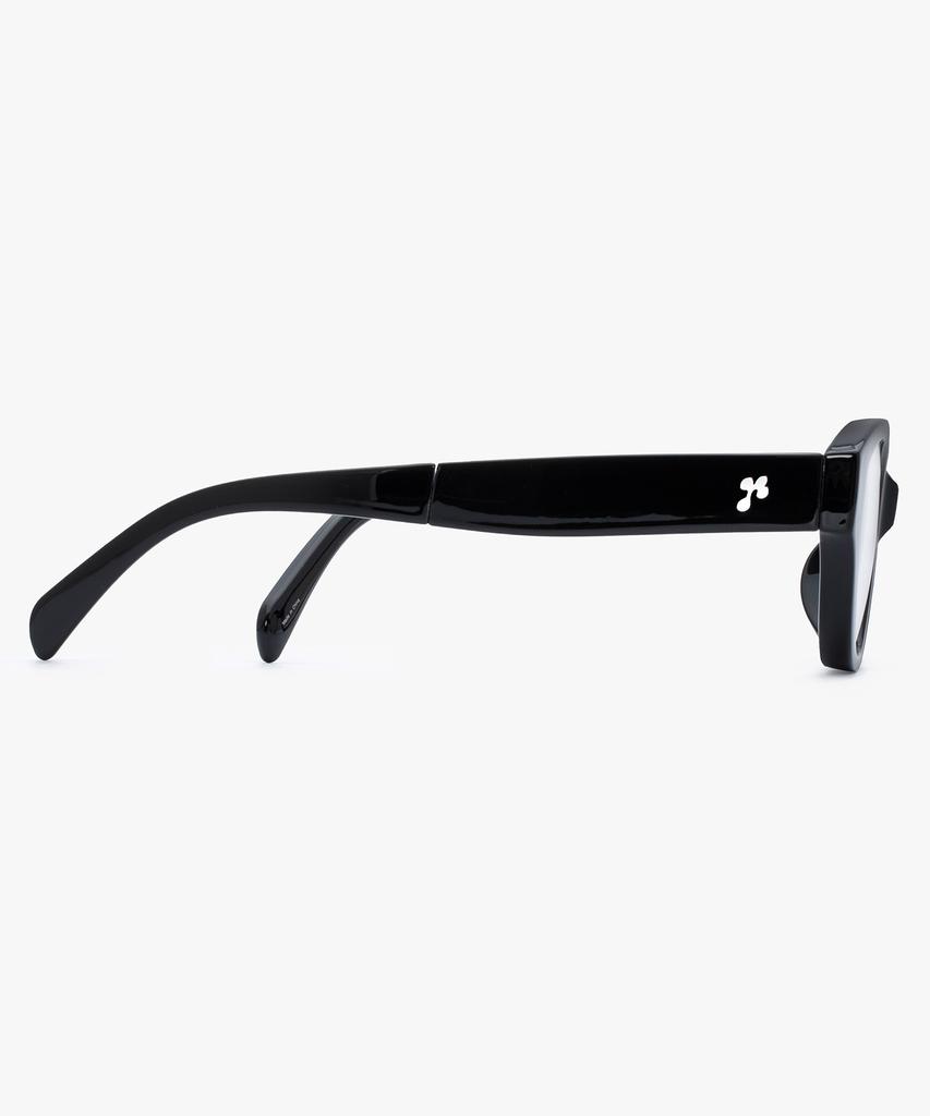 Likkeullou Rc Soye Folder Blue Light Glasses Black