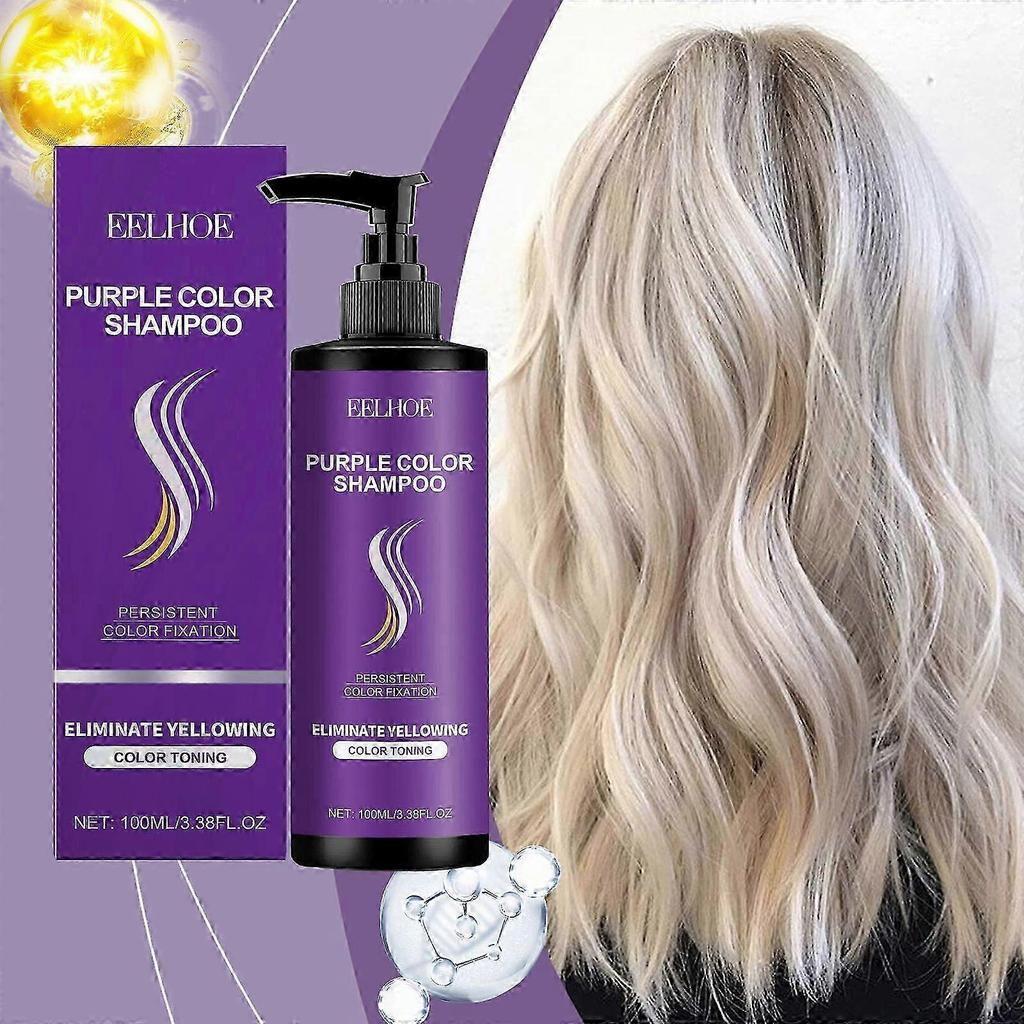 Nourishing Purple Shampoo for Vibrant Color, Moisturizing & Sulfate-Free, 100ml