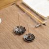 Lotus Sanbao Incense Plate Incense Rack, Small Gourd Insert, Multi-functional Seat, Bracket, Creative Burner Holder Ornament