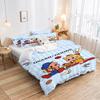 Cartoon Couple Gift Duvet Cover Colorful Childlike Innocence Bedroom 100% Polyester Adult Gift 2/3Pcs Bedding Set