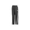 New Future Icons 3 Stripes Woven Pants Vintage Knitted Sweatpants Women's Black IP1567