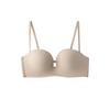 Half a cup of seamless women's small breasts are not empty, cup underwear without shoulder straps, wear a bra to prevent sagging in summer