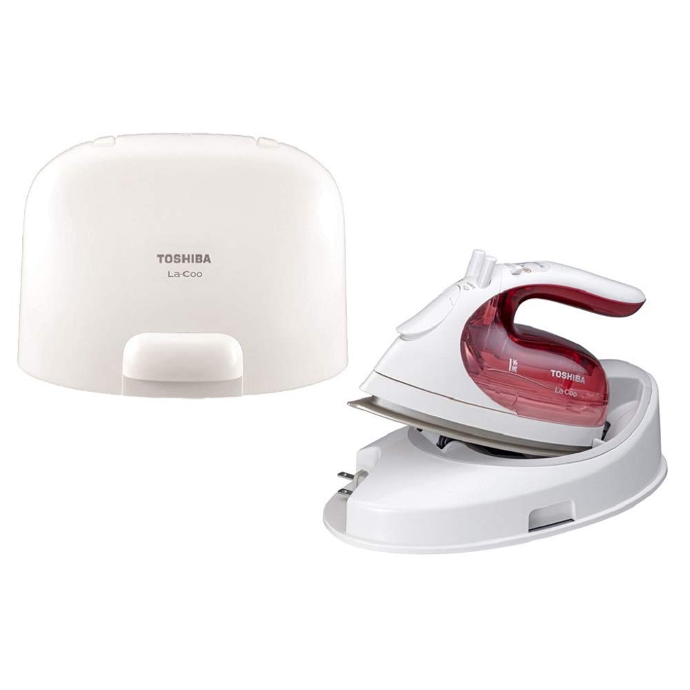 Toshiba Iron Steam Clothes Steamer Cordless Lightweight Approximately Compact Steam Duration Approximately 2 Minutes Steam Volume Approximately Silver