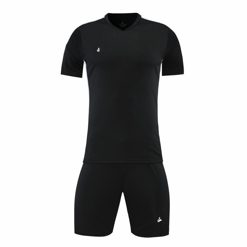 Adult Soccer Jersey Set Short Sleeve Team Uniform Custom Print Number Name Sportswear