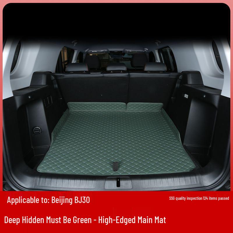 Custom Fit Trunk Mat for Beijing BJ30 - Full Coverage for Model 26 BJ30 [26 Model] [7-Seater]