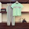 2025 Spring Women’s Casual Sport Sweatshirt & Pants Set - Round Neck, Age-Reducing, Trendy Two-Piece.