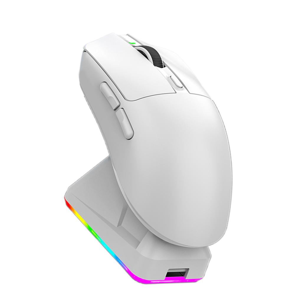 Lightweight Gaming Mouse RGB Light Three-Mode Connection with Wireless Charging Base